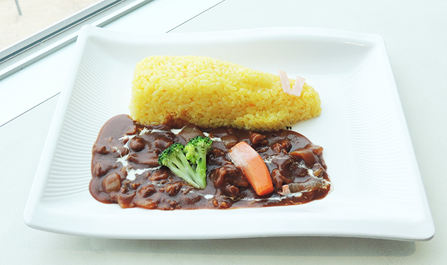 ドクターイエローハヤシライス1290円/京都鉄道博物館（京都府/京都市）