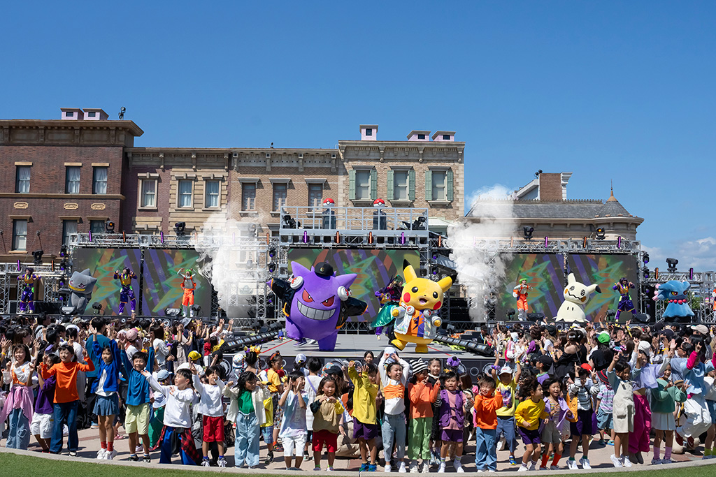 ポケモンたちと一緒にジャンプ＆クラップで大盛り上がり /ユニバーサル・スタジオ・ジャパン（大阪府/大阪市）