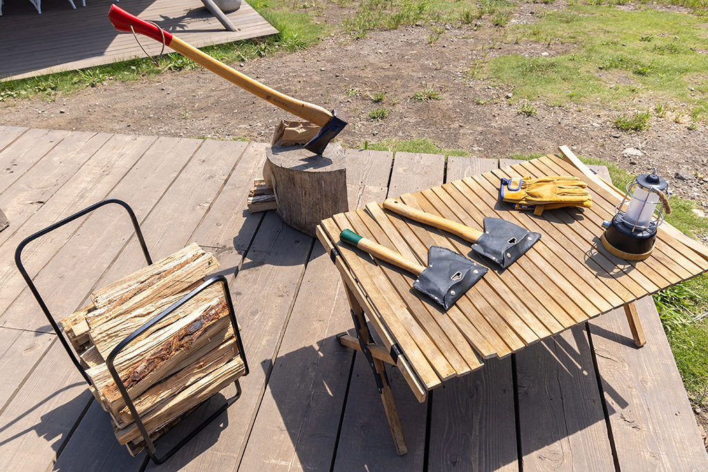 薪割り体験/DREAM DOOR YOKOHAMA HAMMERHEAD（神奈川県/横浜市）