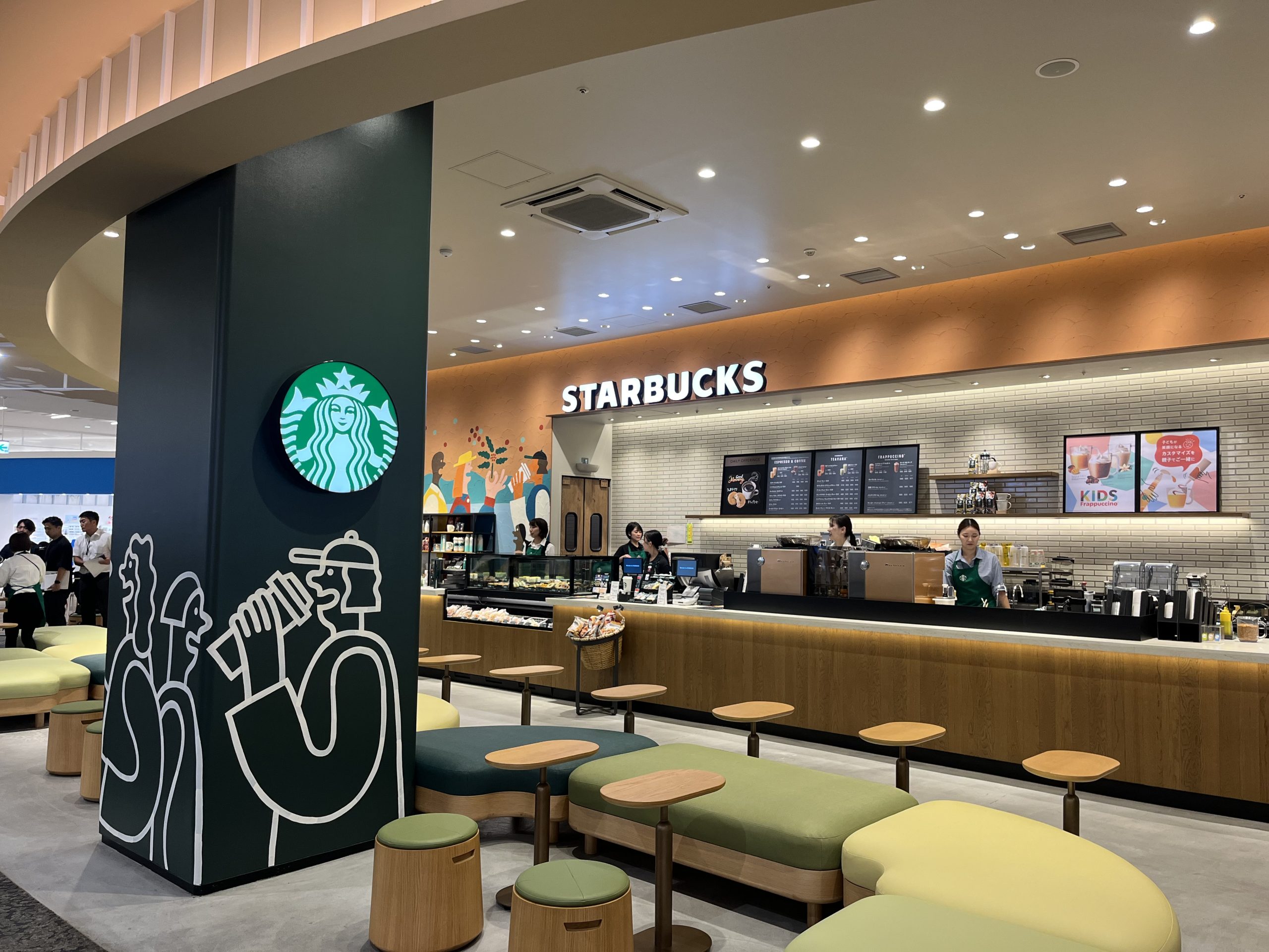 スターバックス越谷イオンレイクタウンmori3階店_外観