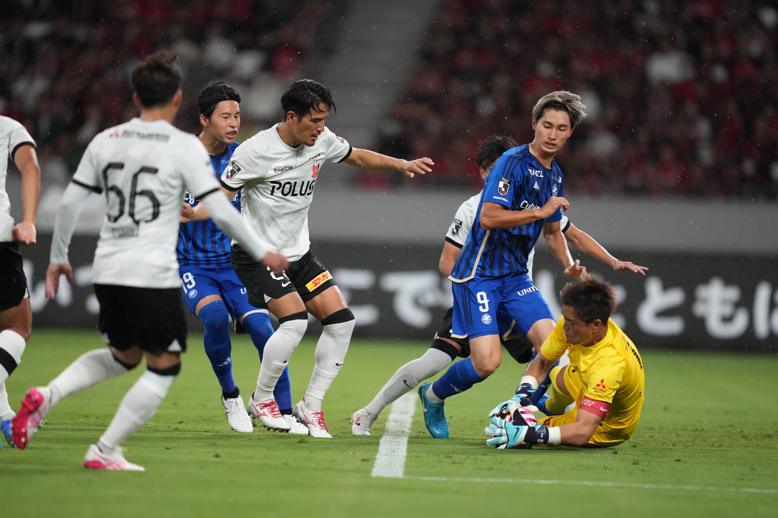 試合の様子/子どもと初めてのサッカー観戦【FC町田ゼルビアvs浦和レッズ】