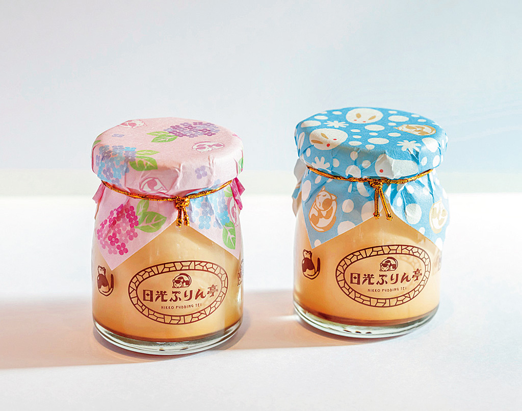 日光ぷりんは瓶に入っていて手みやげに最適/日光ぷりん亭(栃木県/日光市)