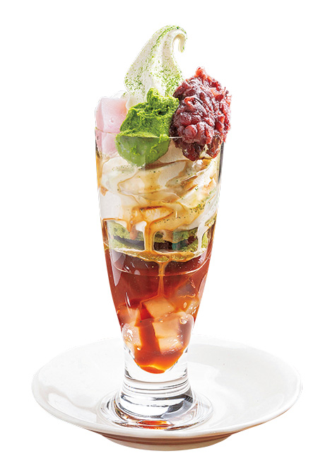 鉢石パフェ/鉢石カフェ(栃木県/日光市)