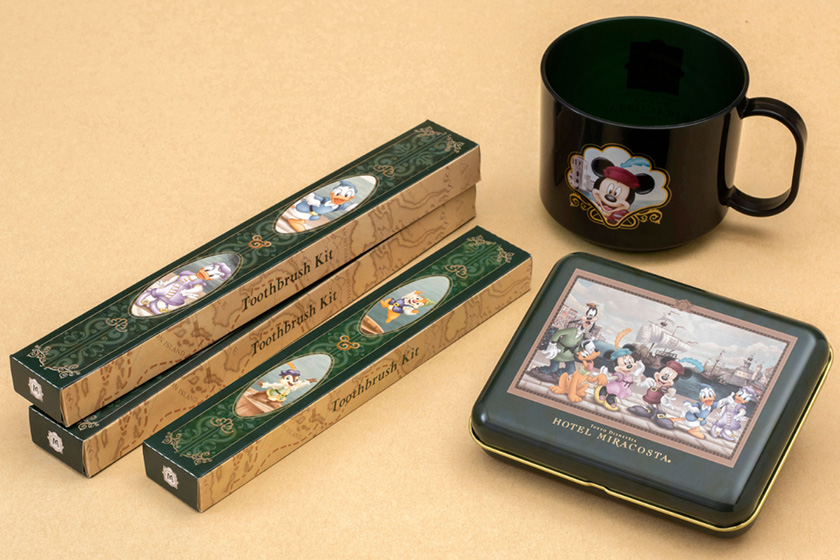 ホテルミラコスタの基本のアメニティ