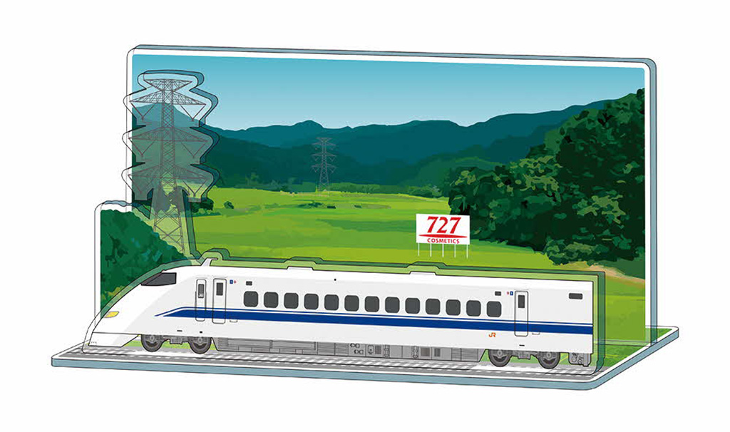 サウンドアクリルスタンド（300系新幹線）