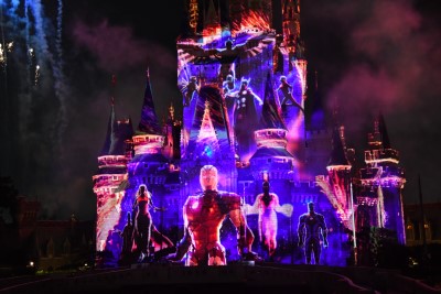 マーベル映画のシーン│「Reach for the Stars」/東京ディズニーランド（千葉県/浦安市）