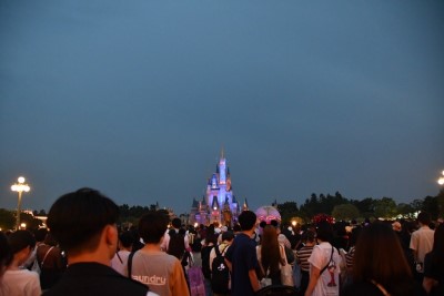 シンデレラ城周辺のパレードルート/東京ディズニーランド（千葉県/浦安市）