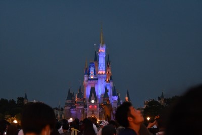 「パートナーズ像」の周辺のパレードルート/東京ディズニーランド（千葉県/浦安市）