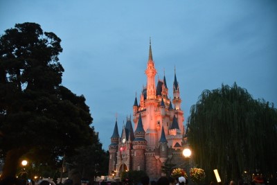 シンデレラ城左右の橋/東京ディズニーランド（千葉県/浦安市）