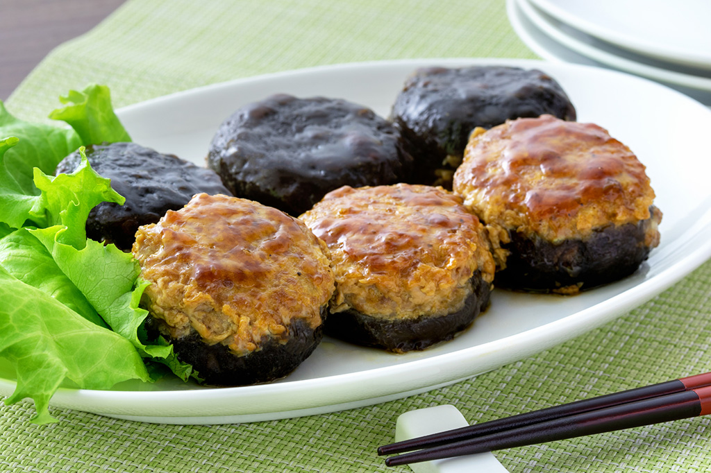 「シイタケの肉詰め」(イメージ)