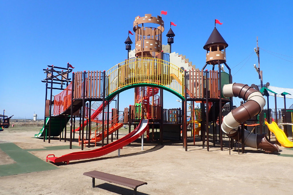 公園全景／山の下みなとランド（新潟市）