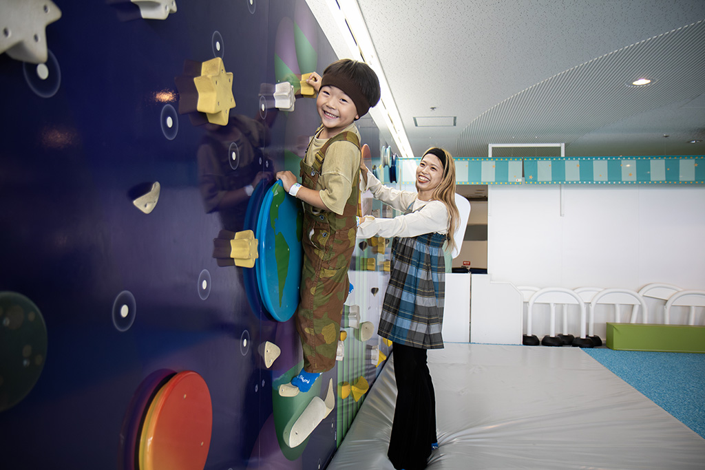 未就学の子ども向けの「キッズエリア」/トンデミ平和島（東京都/大田区）