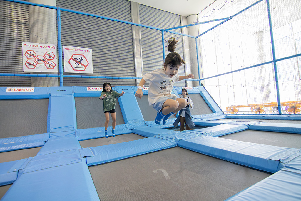 「トランポリンエリア」/トンデミ平和島（東京都/大田区）
