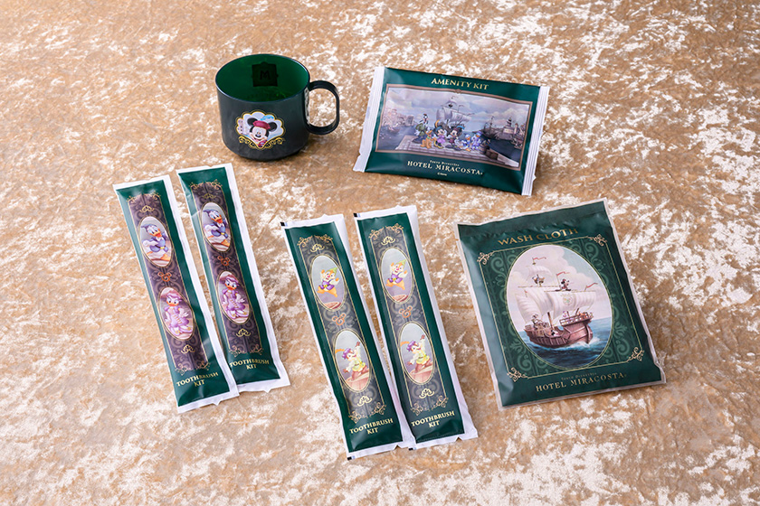 ホテルミラコスタの基本のアメニティ