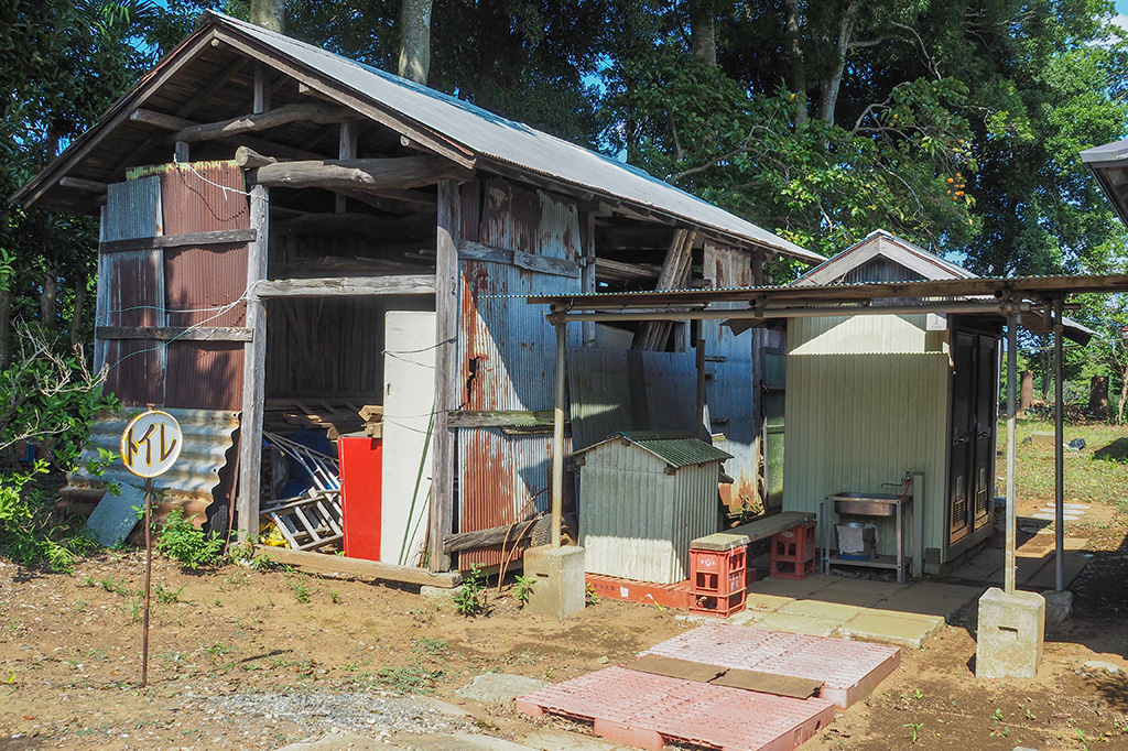 農園のトイレ/小山農園（千葉県/成田市）