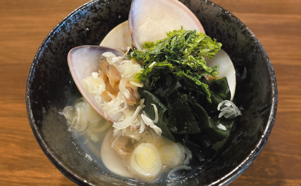 大洗名物のハマグリを使ったハマグリラーメン/Night Park OARAI 2024/大洗サンビーチ(茨城県/大洗町)