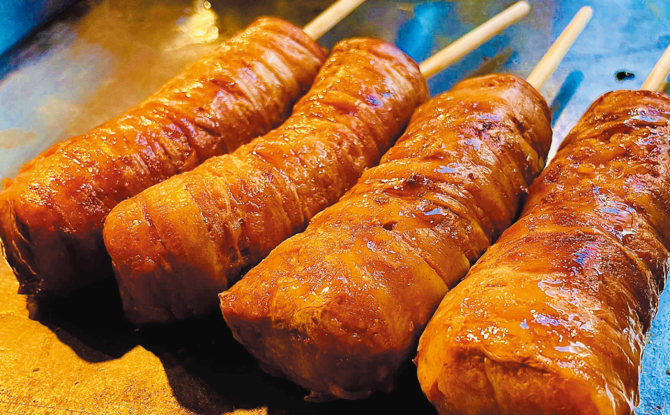 肉巻きおにぎり/Night Park OARAI 2024/大洗サンビーチ(茨城県/大洗町)