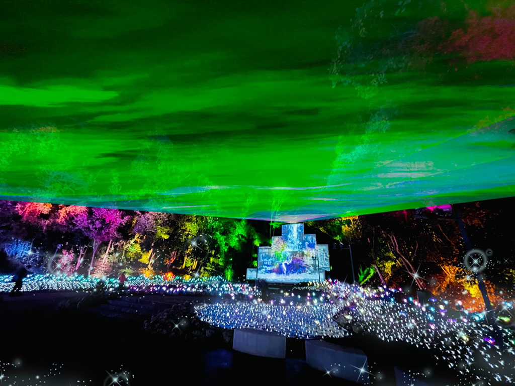 イルミネーション：大自然の四季/ネスタリゾート神戸（兵庫県/三木市）