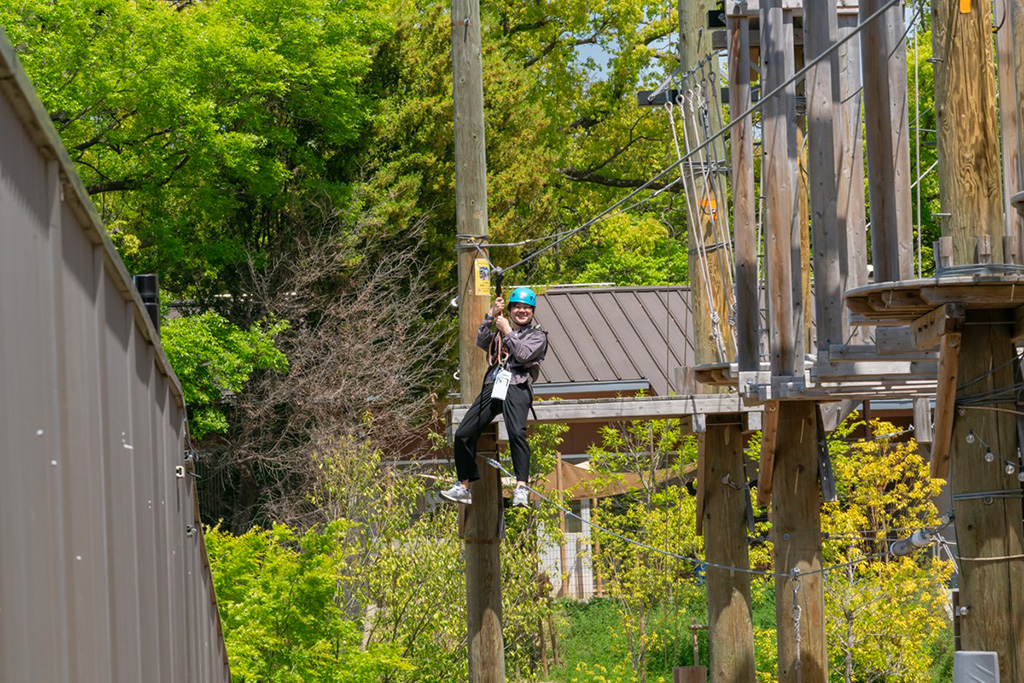 ジップライン/PANZAてんしばイーナ（大阪府/大阪市）