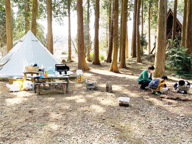 石川県森林公園三国山キャンプ場（石川県／河北郡津幡町）