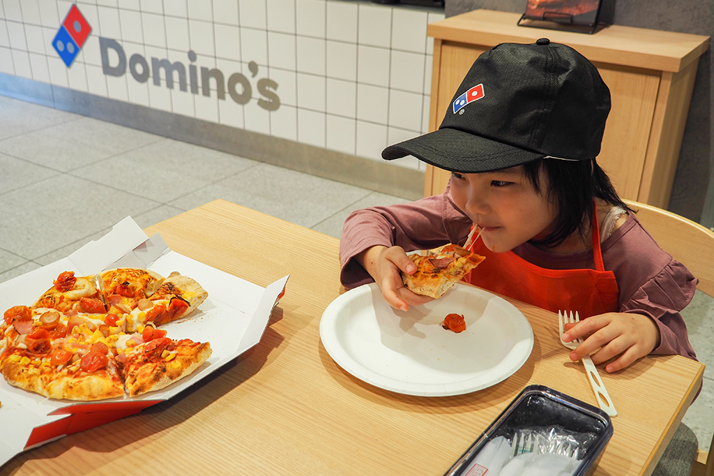 その場でできたてをいただくことも可能/ピザアカデミー