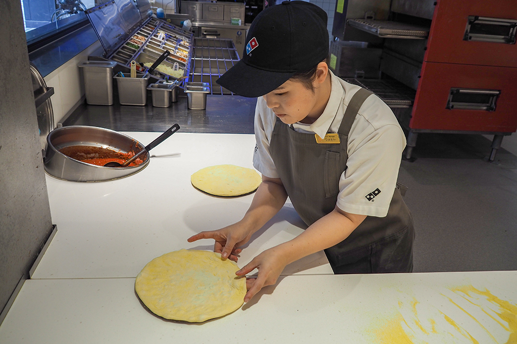 ピザ生地の完成/ピザアカデミー