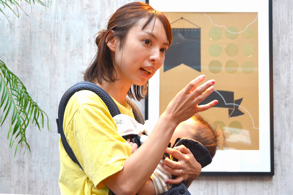 福島県南相馬市に移住した絵里さん