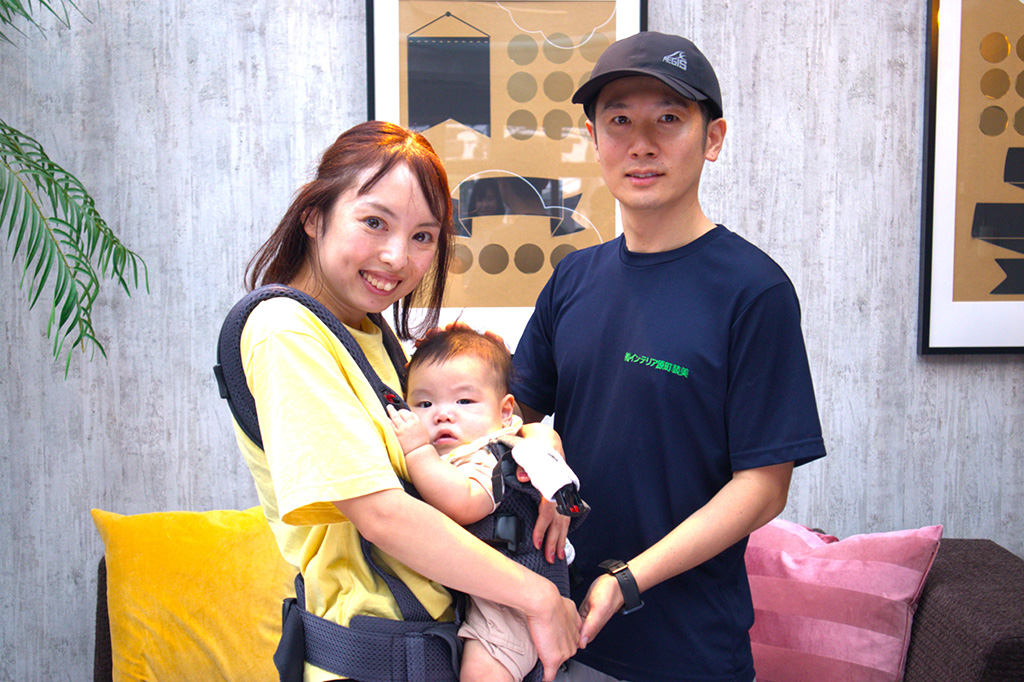 福島県南相馬市に移住した佐藤さんご家族