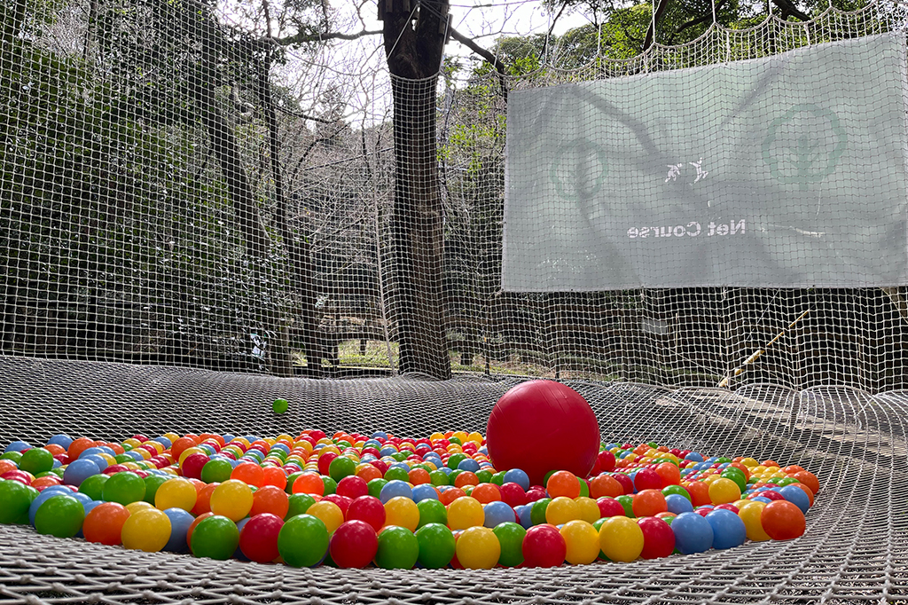 ネットコース/フォレストアドベンチャー・油山福岡(福岡市南区)