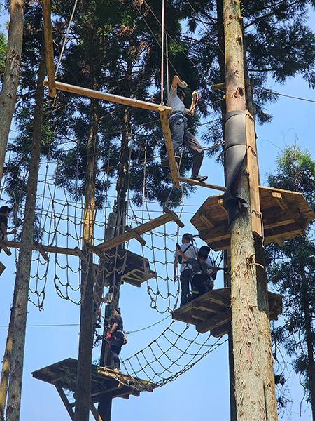 アドベンチャーコース/フォレストアドベンチャー・西条(愛媛県西条市)