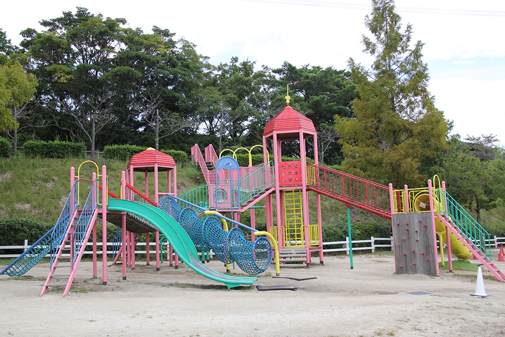 油山牧場側にある遊具/ABURAYAMA FUKUOKA(福岡市南区)