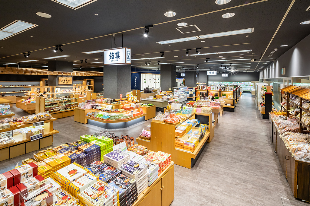 秋田県産品プラザ「あきたの」（秋田県／秋田市）