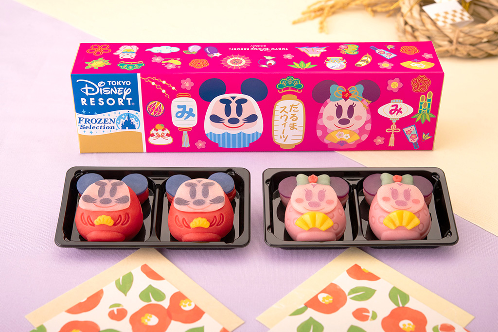 東京ディズニーリゾート・フローズンセレクションだるまスウィーツ（4個入り）1,500円/東京ディズニーランド・東京ディズニーシー（千葉県/舞浜市）