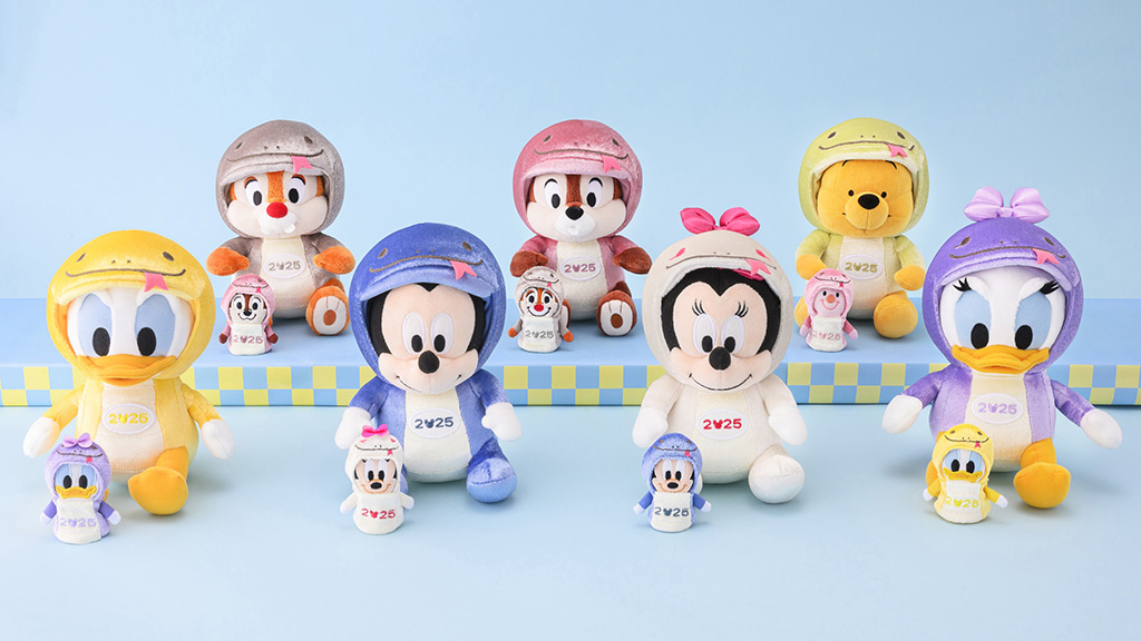 ヘビ年ならではのぬいぐるみ各種/東京ディズニーランド・東京ディズニーシー（千葉県/舞浜市）