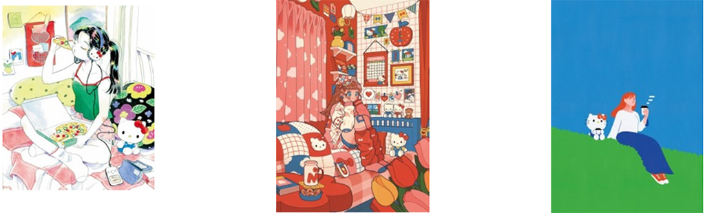 「Hello Kitty展」イラストレーション展⽰/東京国立博物館(東京都/台東区)