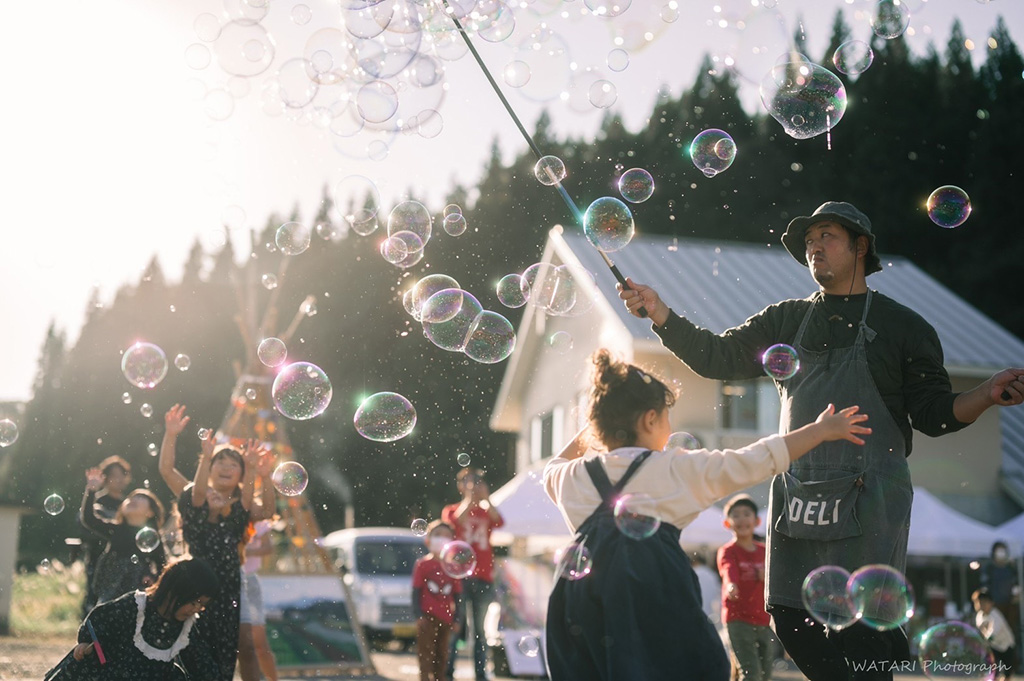 シャボン玉パフォーマンスショー/TOKYO SNOW DOME CITY(東京都/文京区)