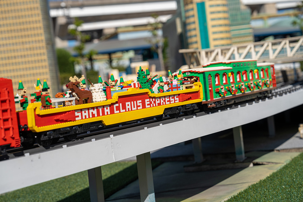 クリスマス・ナイト特別仕様のミニランド/レゴランドⓇ ・ジャパン（愛知県/名古屋市）