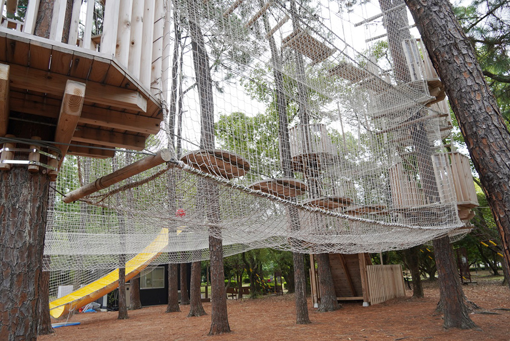 低めのアスレチック/ボウケンノモリNAGAI（大阪府/大阪市）