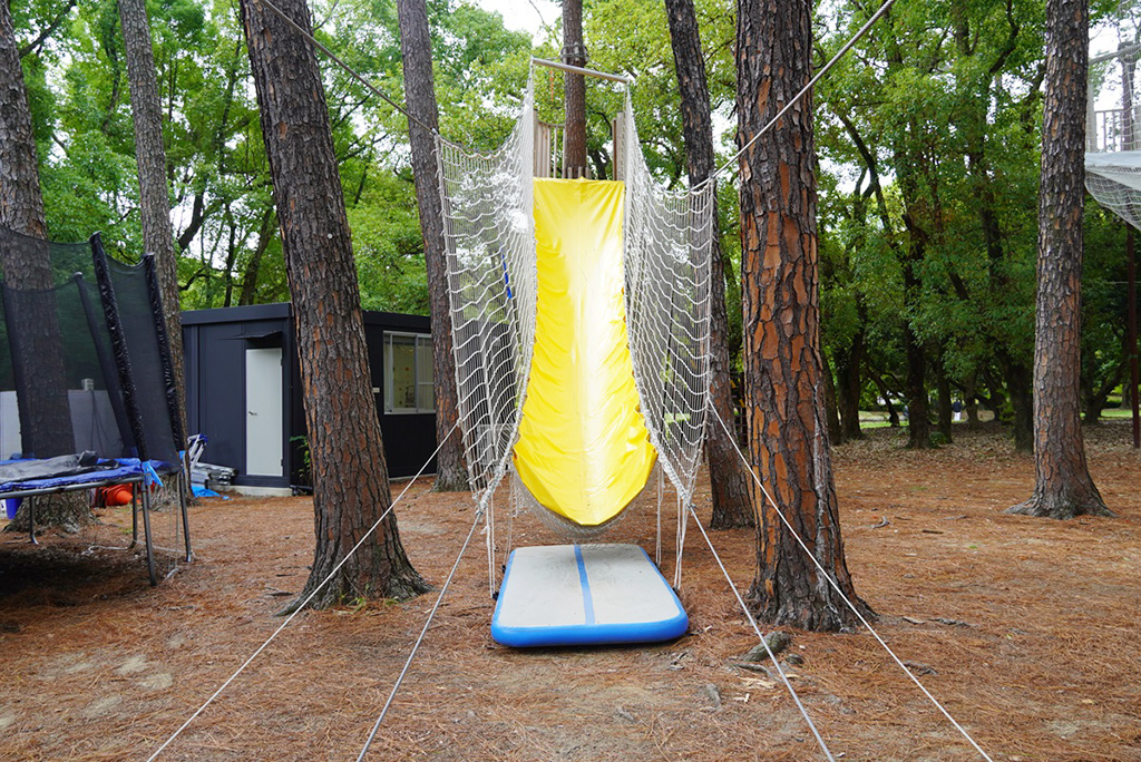 ピクニックコース３：すべり台/ボウケンノモリNAGAI（大阪府/大阪市）