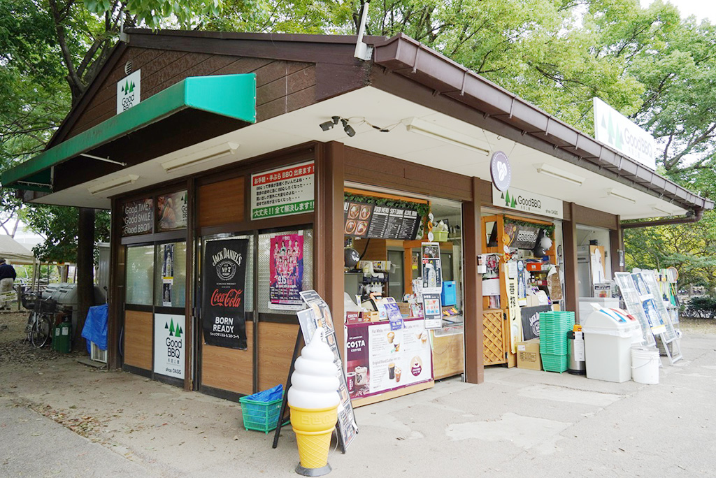 GoodBBQの店頭/ボウケンノモリNAGAI（大阪府/大阪市）