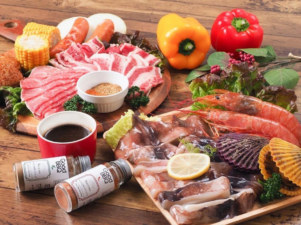 ミックスBBQセット１人前│GoodBBQ/ボウケンノモリNAGAI（大阪府/大阪市）