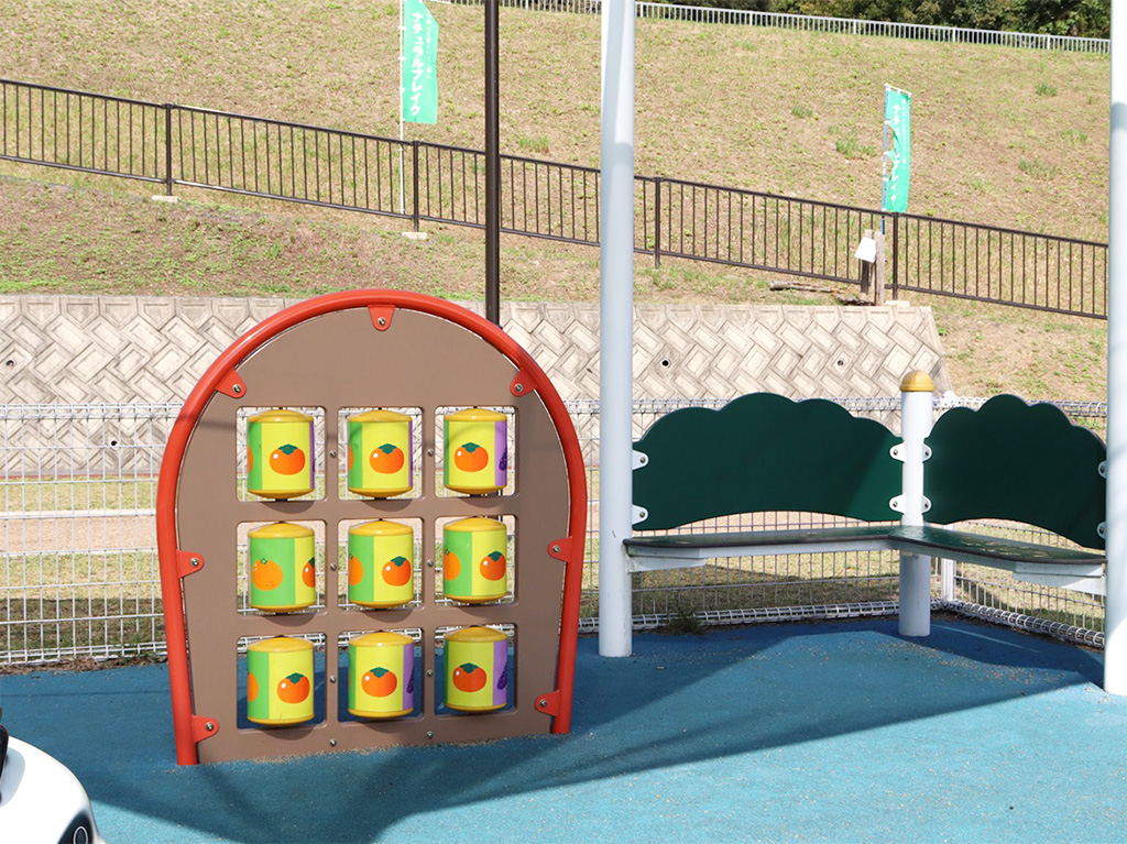 「はしぼうのふゆうがきガーデン」の知育遊具/杉村公園(和歌山県/橋本市)