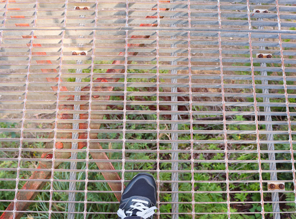 丸尾橋の足元/杉村公園(和歌山県/橋本市)