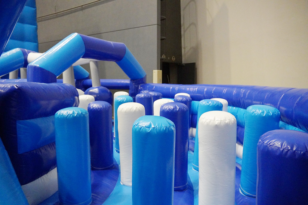 日本最大級の室内エアアスレチック/道の駅 スプリングスひよし(京都府/南丹市)