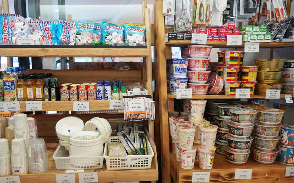 キャンプやBBQに使える道具など/道の駅 スプリングスひよし(京都府/南丹市)