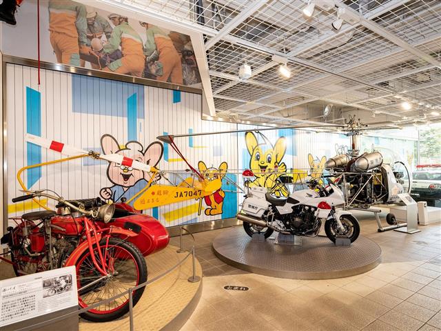 警察車両展示/ポリスミュージアム(警察博物館)(東京都/中央区)