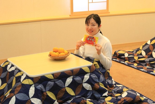 こたつクルーズの様子（兵庫県/南あわじ市）