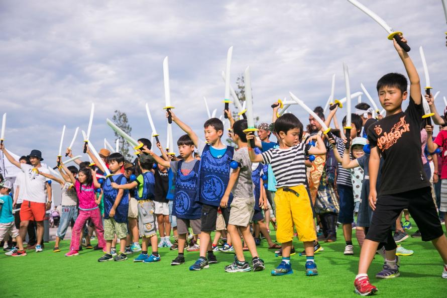 こどもチャンバラ道場│ファミリークリスマスフェスティバル2024/IKUSA ARENA(東京都/練馬区)