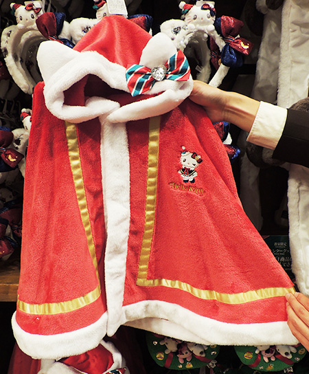 ハローキティのポンチョ(子ども用)/ユニバーサル・スタジオ・ジャパン「NO LIMIT! クリスマス」(大阪府/大阪市)