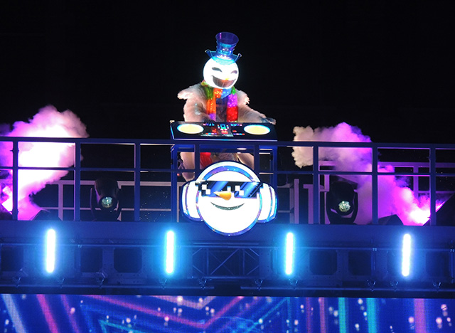 主役のエレクトリック・フロスティ/ユニバーサル・スタジオ・ジャパン「NO LIMIT! クリスマス」(大阪府/大阪市)